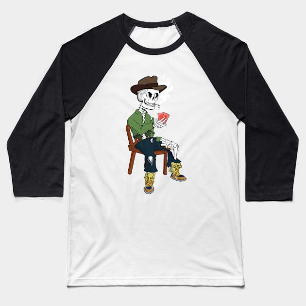 Dead man’s gamble Baseball T-Shirt by josighuh